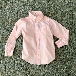 Janie and Jack pink button down shirt, sz4T